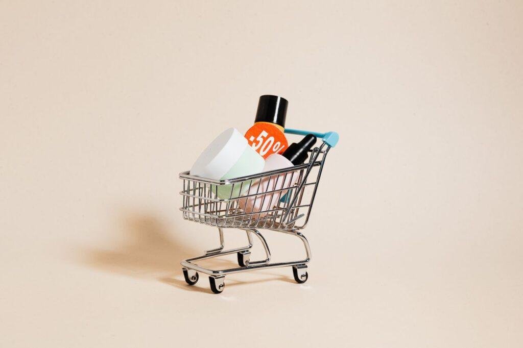 Person avoiding impulse buying and making smarter spending decisions